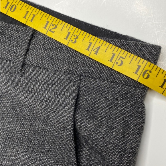 PacSun Cropped Wool Blend Flat Front Dress Pants - Picture 7 of 12